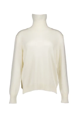 Ecru Turtleneck Sweater