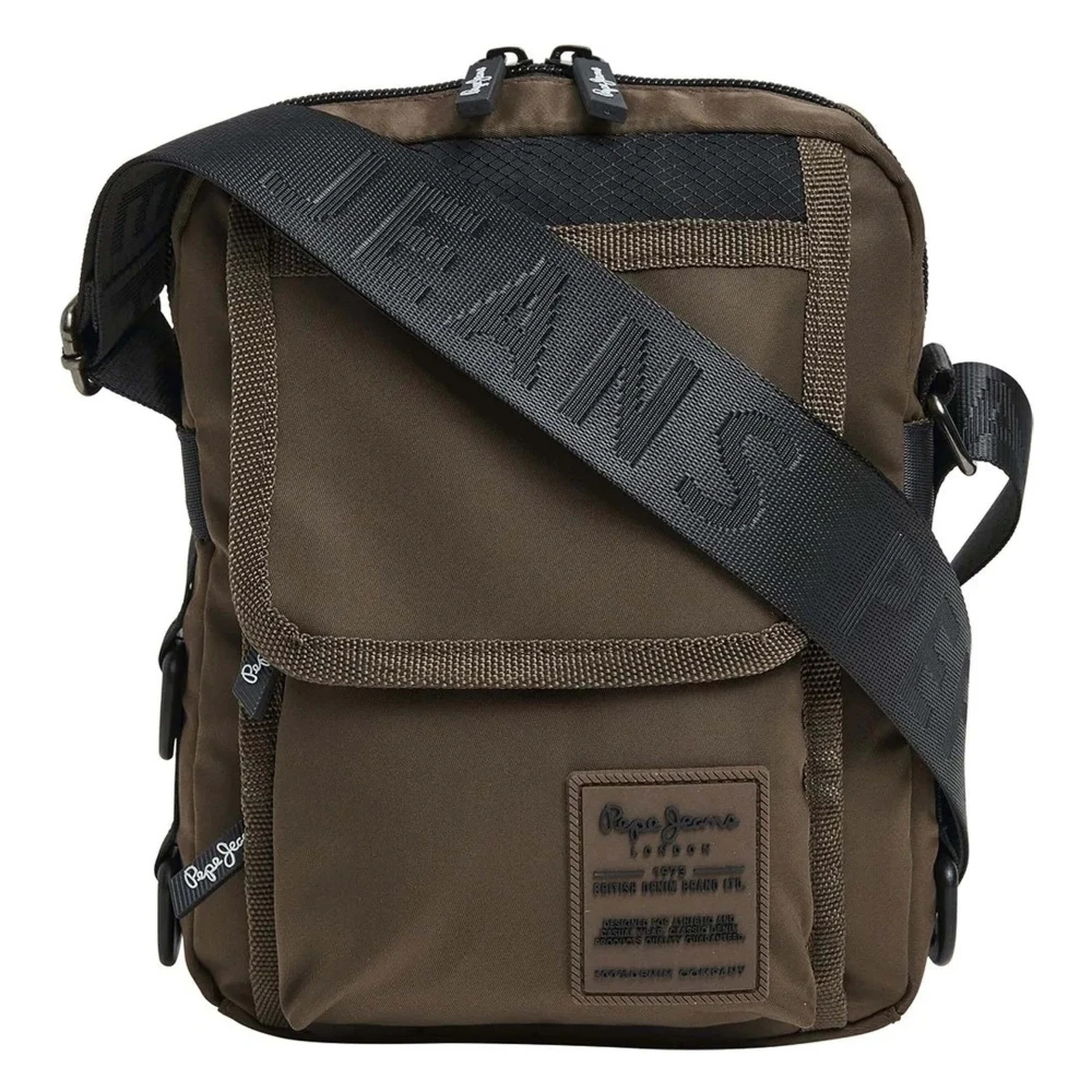 Pepe Jeans Schoudertas Brown Heren