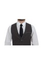 gray-polka-dot-dress-vest