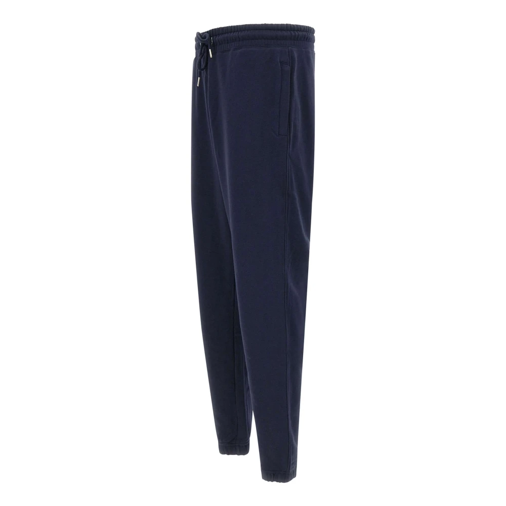 Sun68 Heren Katoenen Jogger Broek Blauw Blue Heren