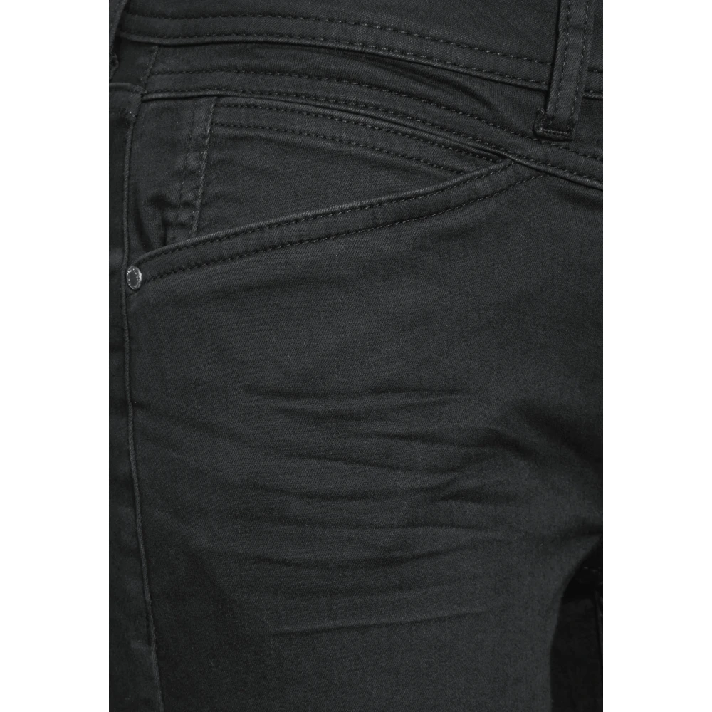 Street One Casual Fit Slim Legs Jeans Black Dames