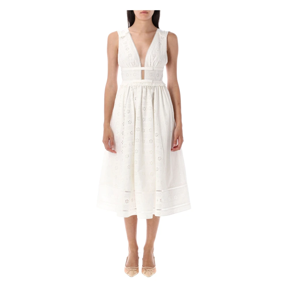 Dresses > Day Dresses > Midi Dresses - - Self Portrait - Modalova