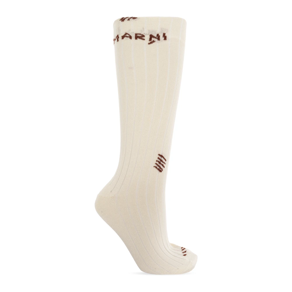 Marni - Underwear > Socks - Beige - Marni - Modalova