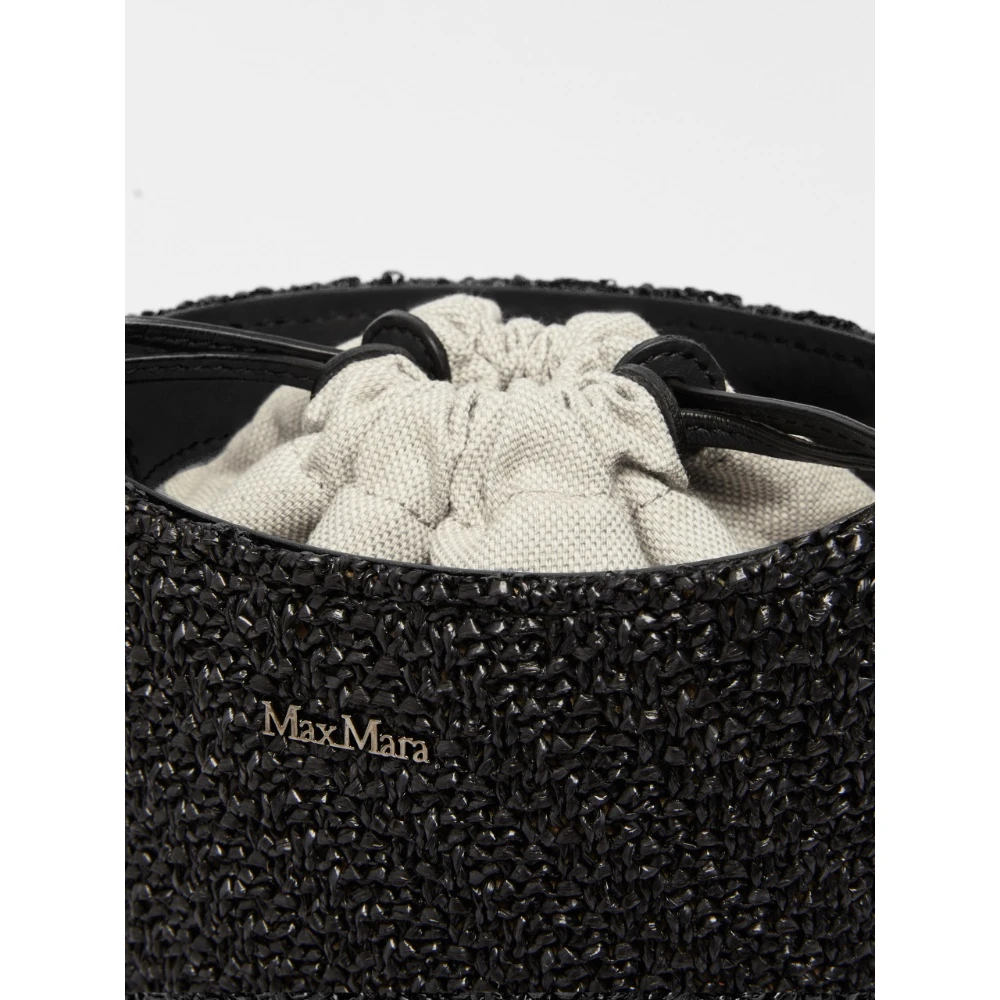 Max Mara Bucket Bags Black Dames