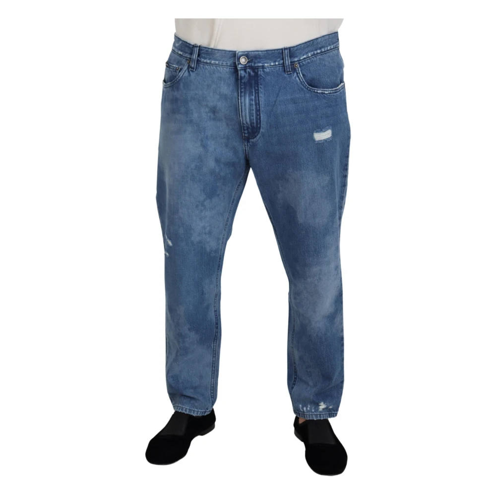 Dolce & Gabbana Men's Blue Elite Italian Denim Pants