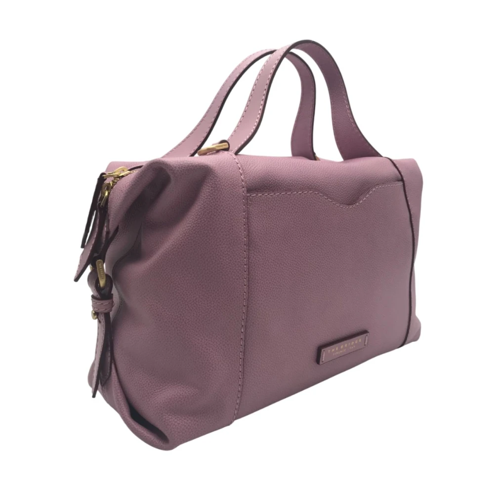 The Bridge Elegante Schoudertas met Ritssluiting Pink Dames