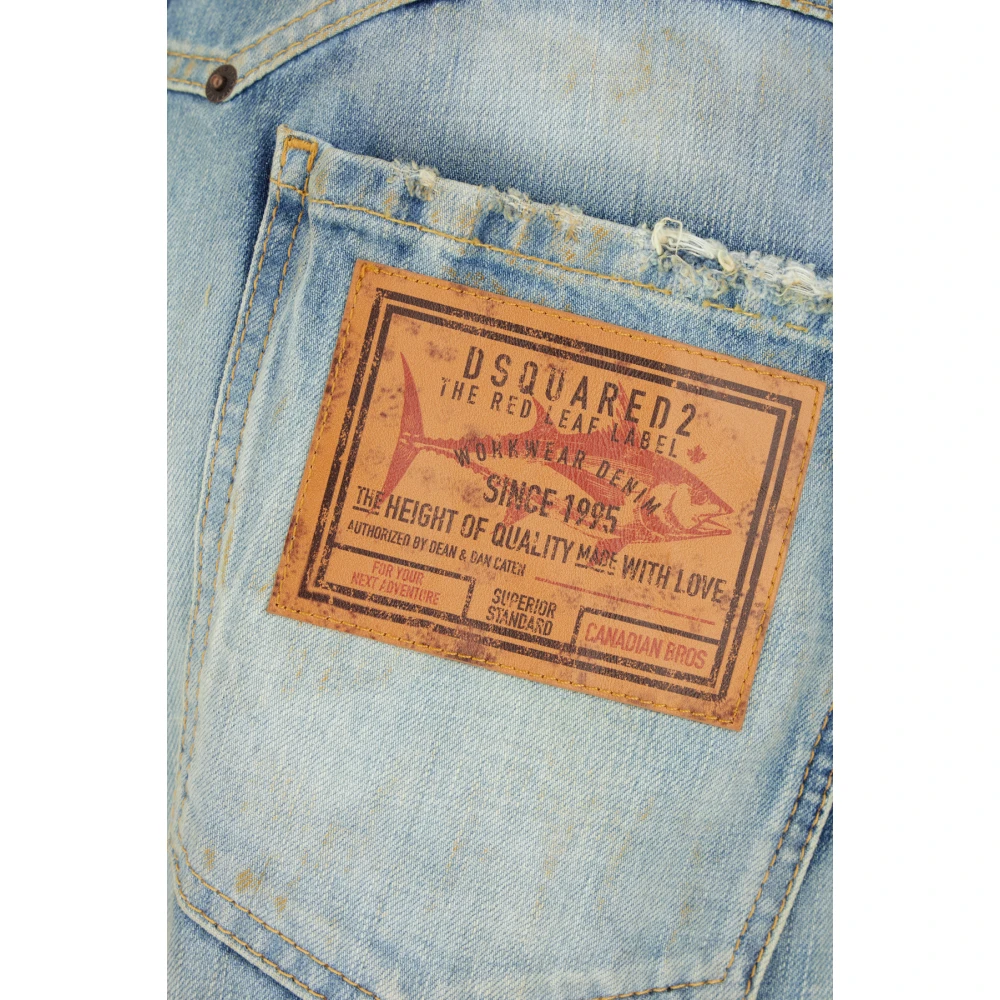 Dsquared2 Klassieke Denim Jeans voor dagelijks gebruik Blue Heren
