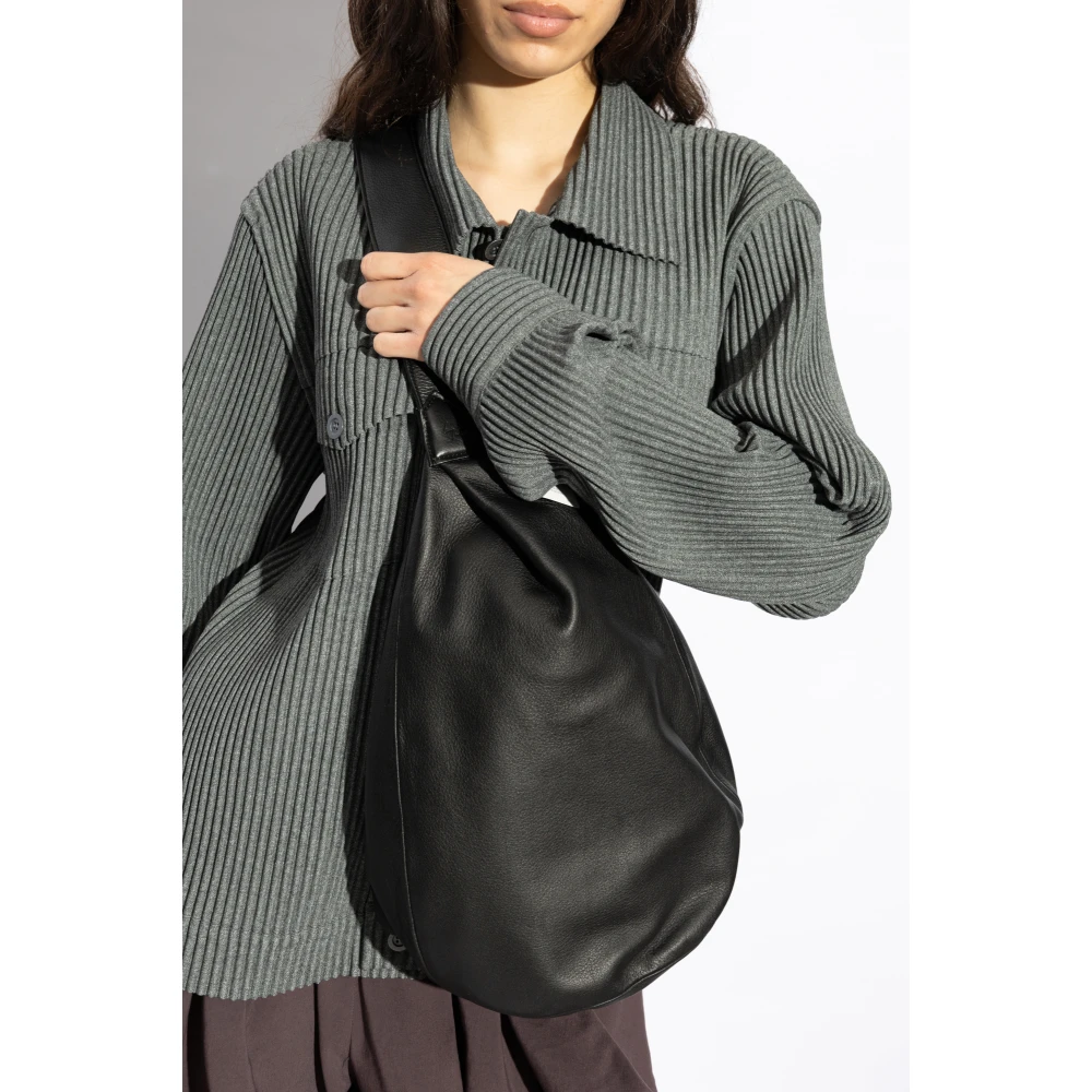 Yohji Yamamoto Een schoudertas Black Unisex