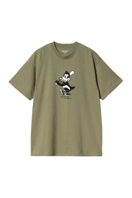 green-cotton-t-shirt-home-run