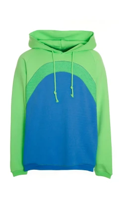 Rainbow Knit Hoodie