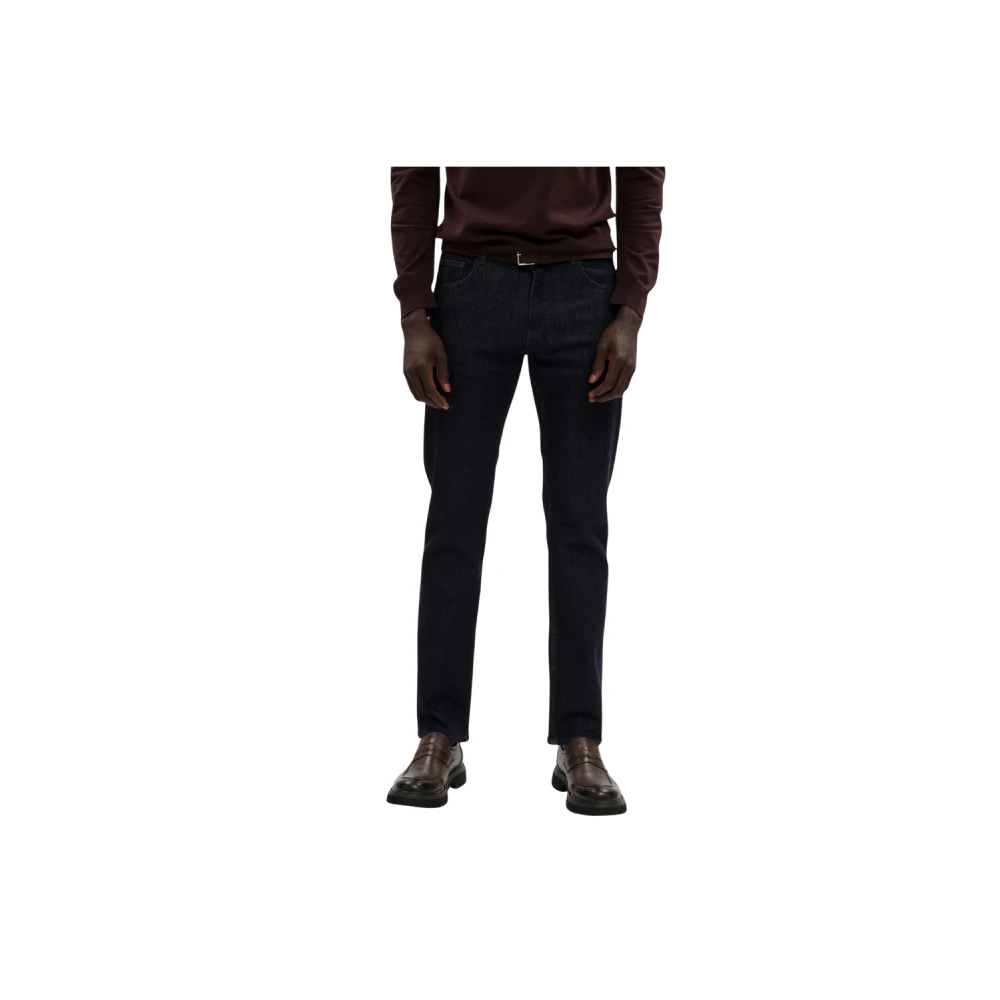 Trussardi Mannelijk Zwart Broeken Heren, W31, Denim, Denim Broek