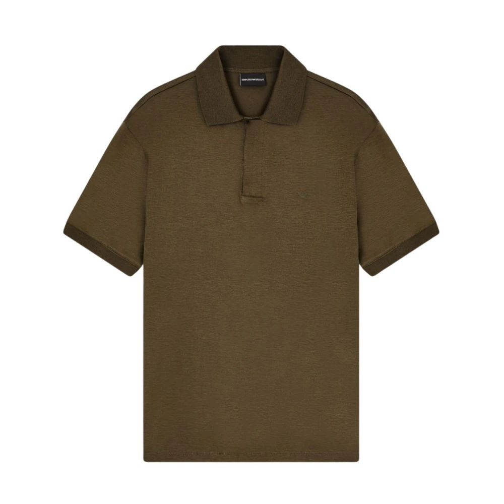 Emporio Armani Men's Brown Polo Shirt