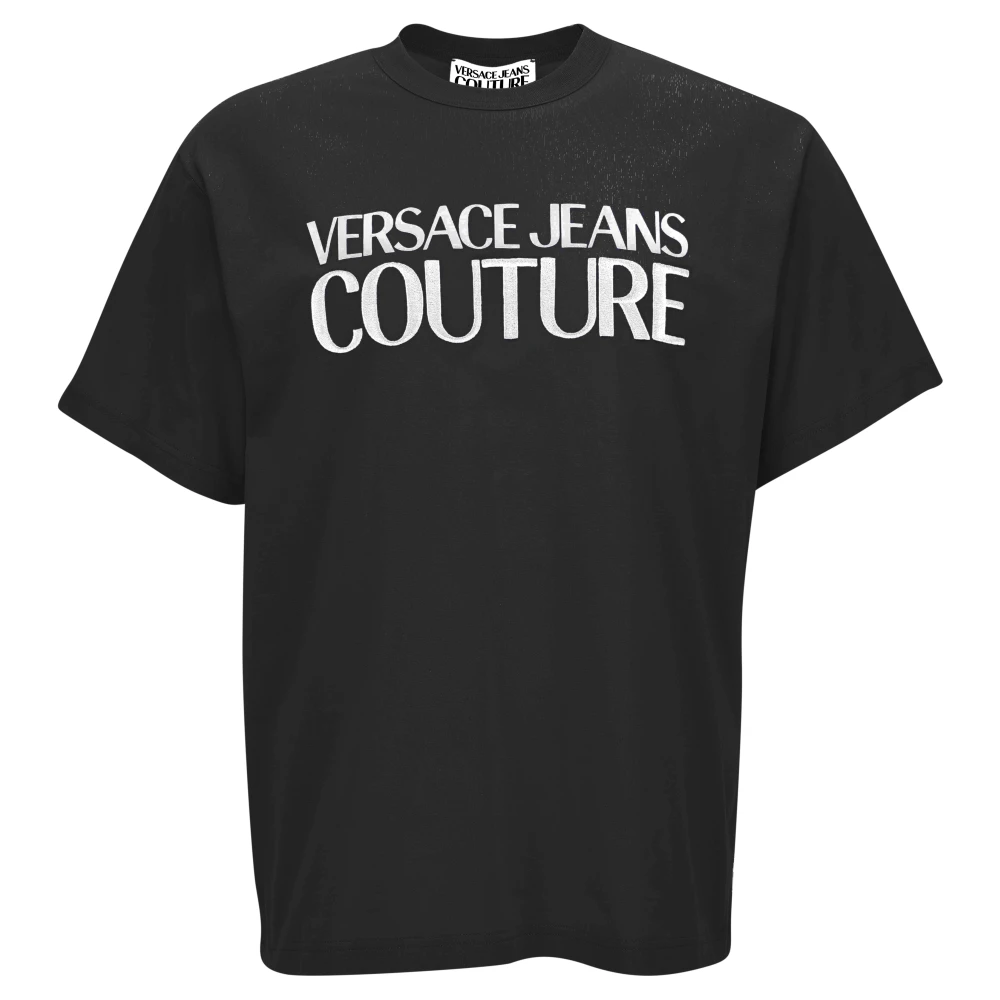 Versace Jeans Couture T-shirts en Polos Black Heren