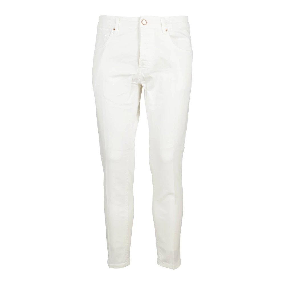 Don The Fuller Klassieke Denim Jeans White Heren