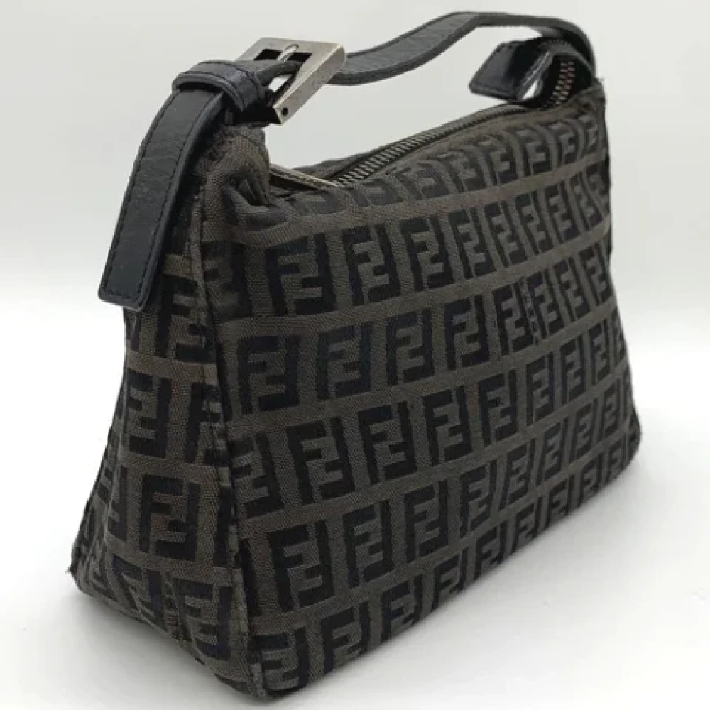 Fendi Vintage Pre-owned Leather fendi-bags Brown Dames