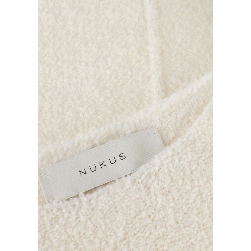 Nukus Boucle Pullover Matilde Stijlvol Comfort Beige Dames