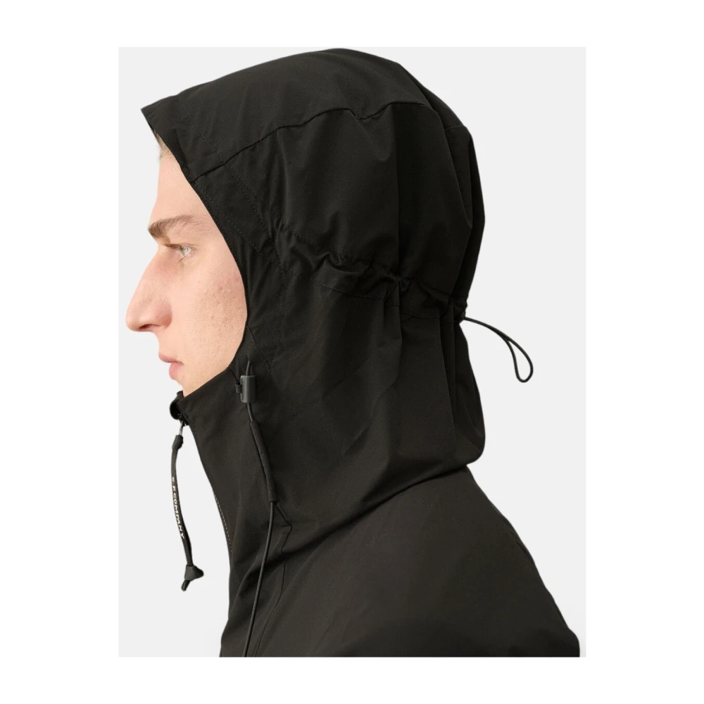 C.P. Company Zwarte waterbestendige tech-jas Black Heren