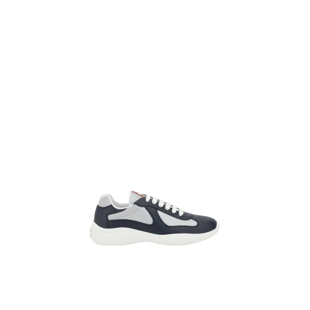 Prada Cup Sneaker Blue Heren