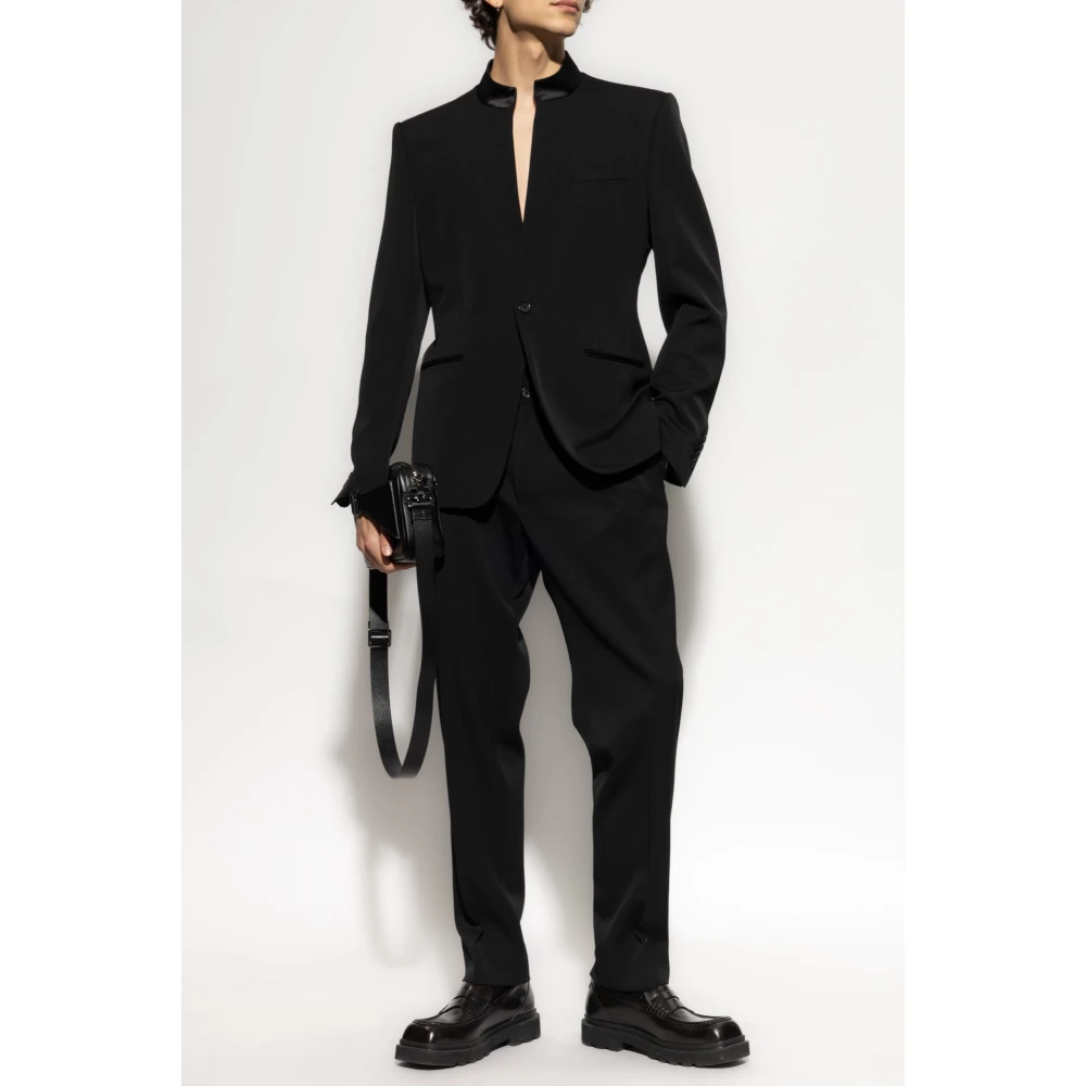 Dolce & Gabbana Wollen blazer Black Heren