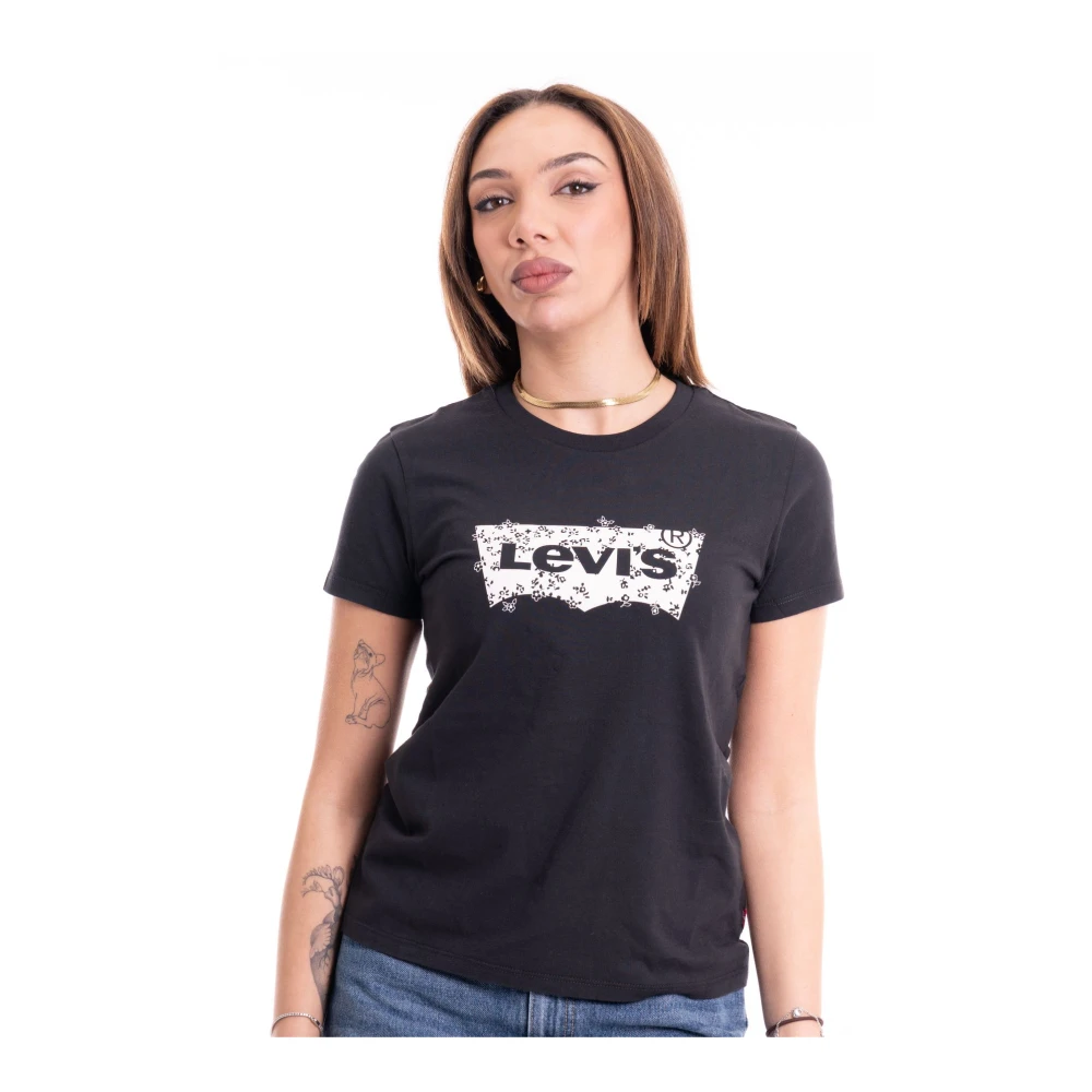 Levi's Perfecte Donna T-shirt Black Dames