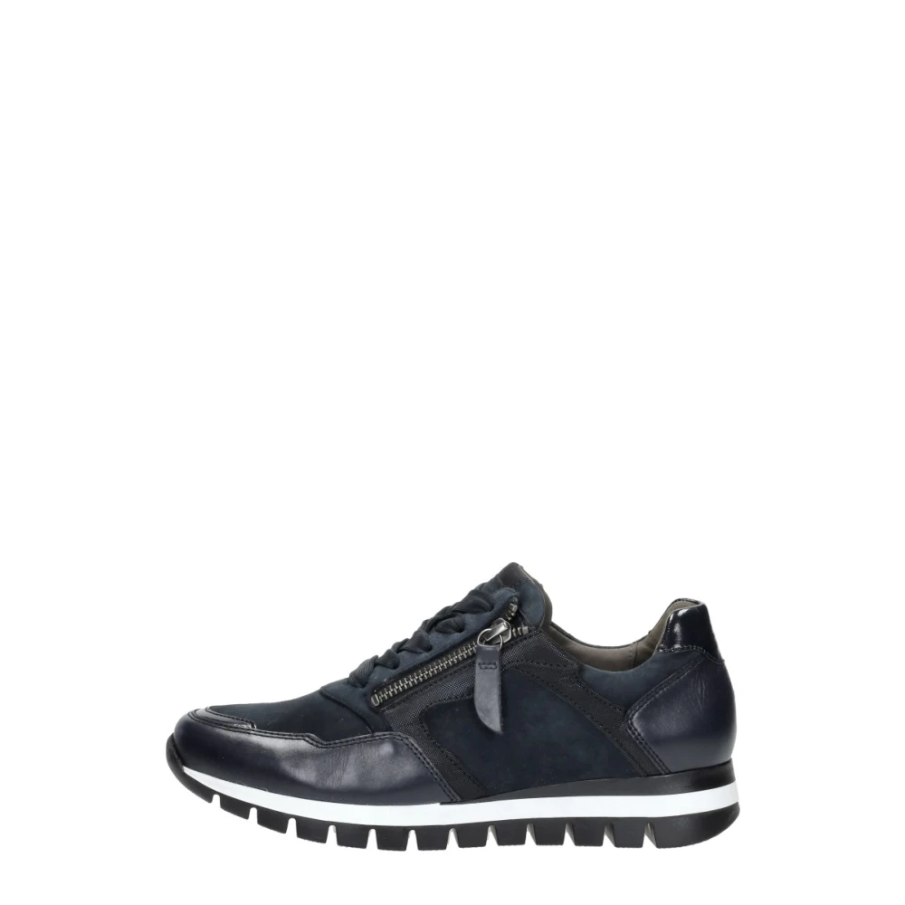 Gabor Veterschoenen Laag Dames Schoenen Blauw