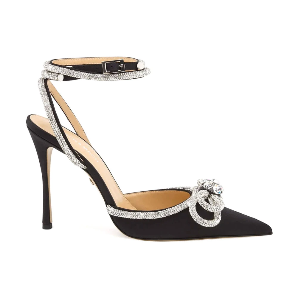 Mach & Mach Damen Schwarz Schuhe, K, 39 Eugröße: