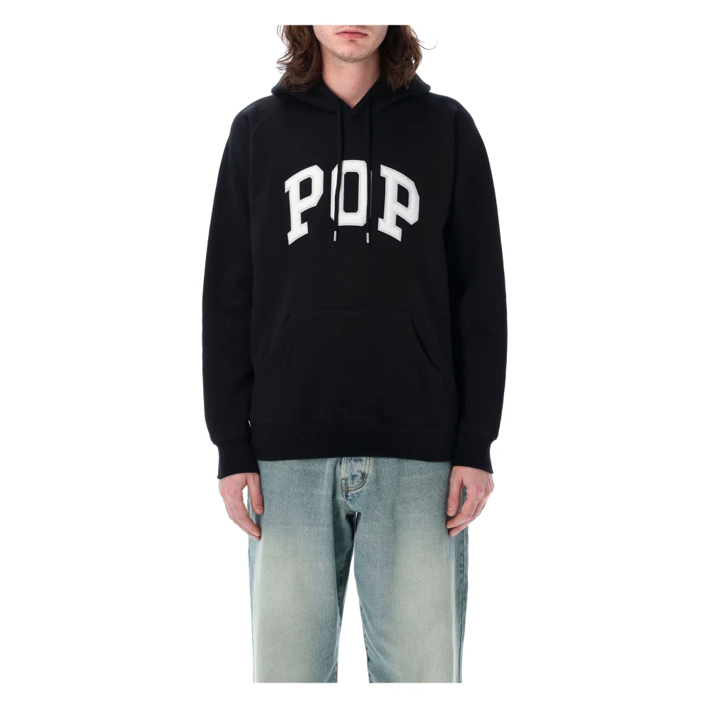 Pop Trading Company Stijlvolle hoodie voor trendy look Black Heren