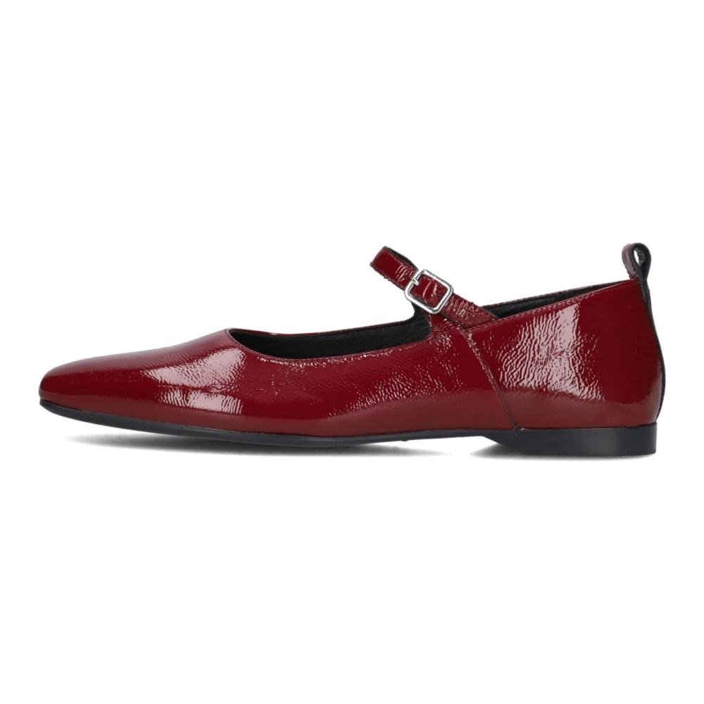 Vagabond Shoemakers Röda Ballerinaskor Delia 460 Red, Dam