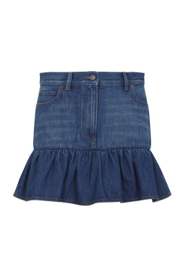 blue-cotton-skirt-elegant-stylish-outings