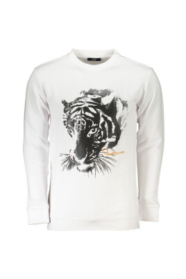 pull-en-coton-blanc-manches-longues-col-rond