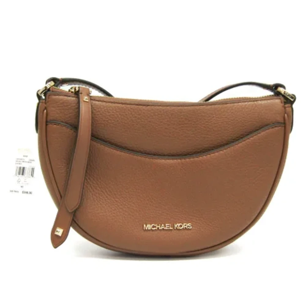 Michael Kors Pre-owned Leather shoulder-bags Brown Dames