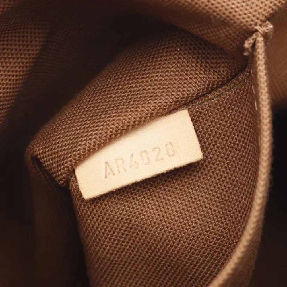 Louis Vuitton Vintage Pre-owned Canvas handbags Brown Dames