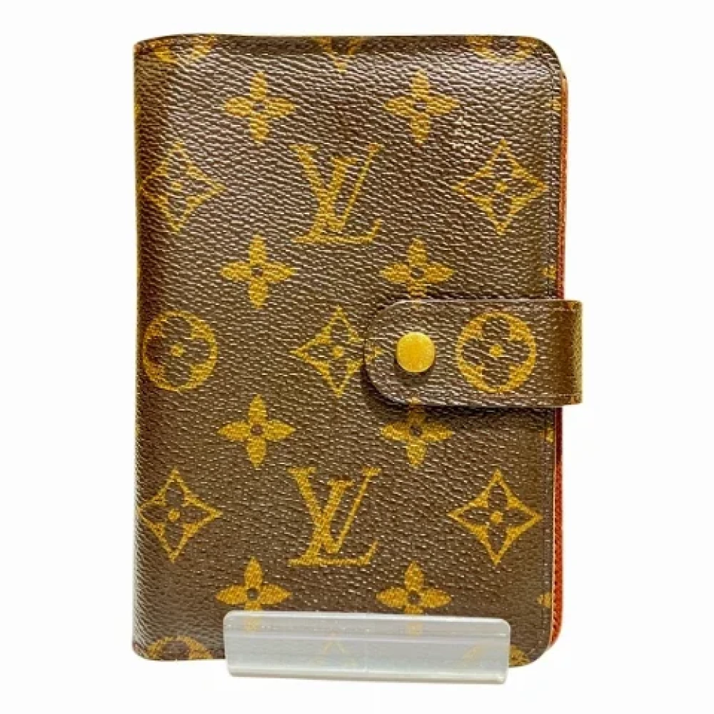 Louis Vuitton Vintage Pre-owned Canvas wallets Brown Dames