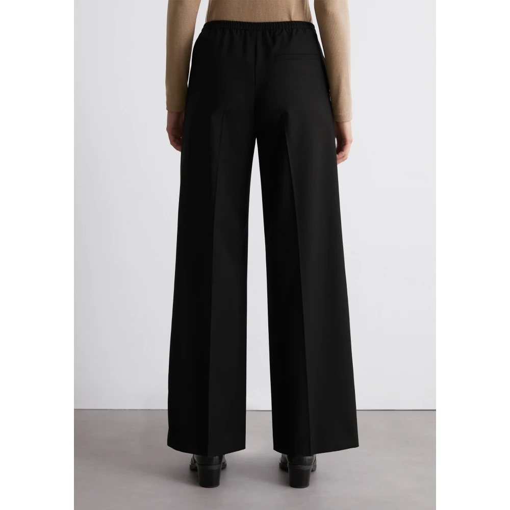 Marc O'Polo Op maat gemaakte broek recht Black Dames