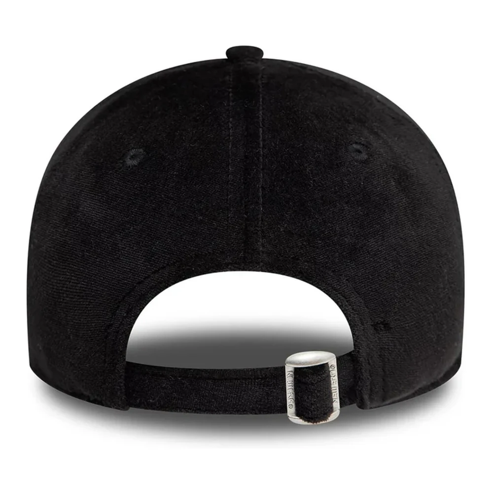 new era Zwarte Dodgers Diamante Velours Pet Black Heren