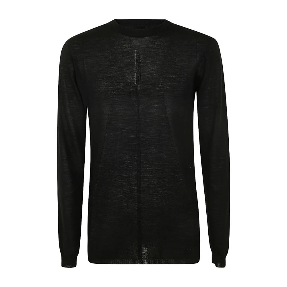 Rick Owens Zwarte Biker Level Sweater Black Heren