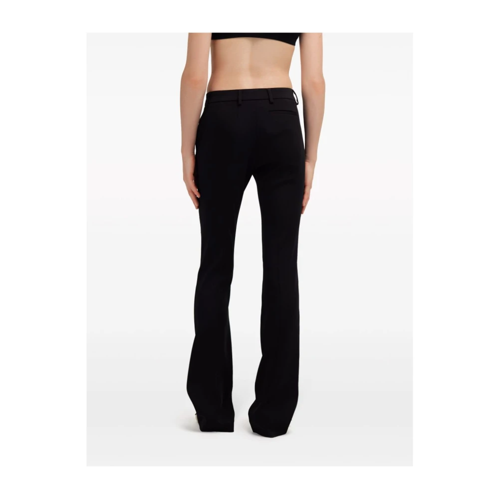 Roberto Cavalli Flare Broek Black Dames