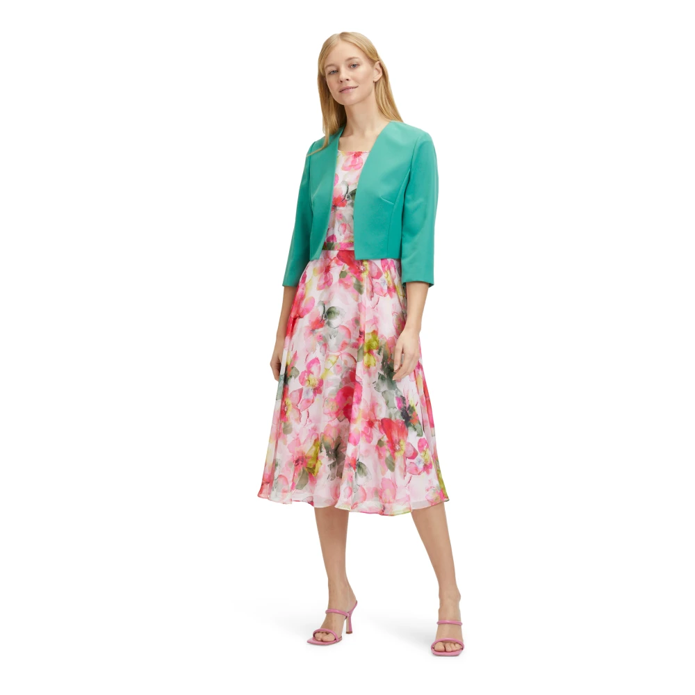 Vera Mont Elegante Bolerojas met Plooien Red Dames