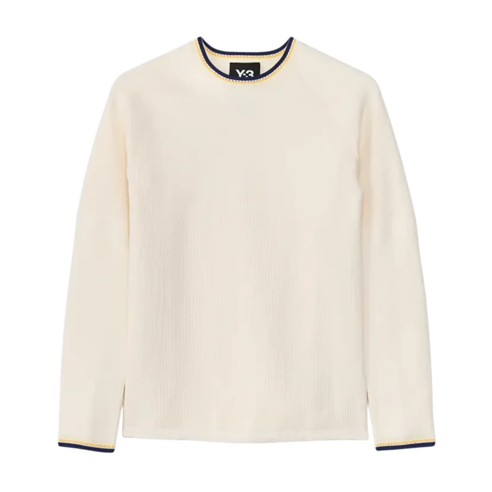 Adidas Men's White Long Sleeve Training Tops, S, Knit Base Top
