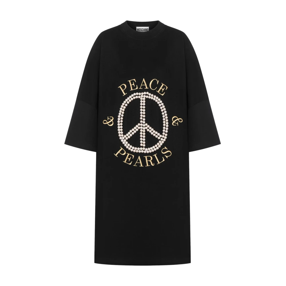 Moschino Chic Dress Assortment Black Dames