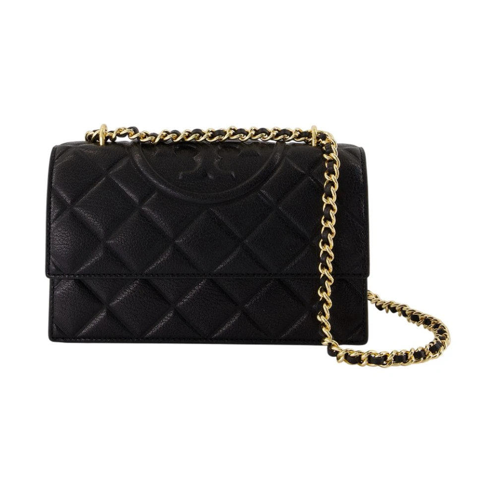 Tory Burch Black Fleming Small Convertible Shoulder Bag - Female - Shoulder Bags - One Size - Bags