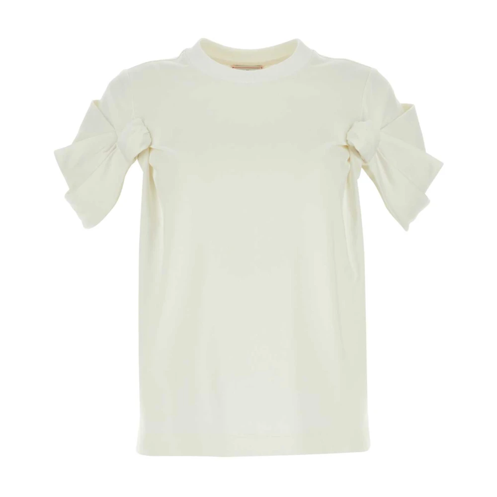 Alexander mcqueen Witte katoenen T-shirt White Dames