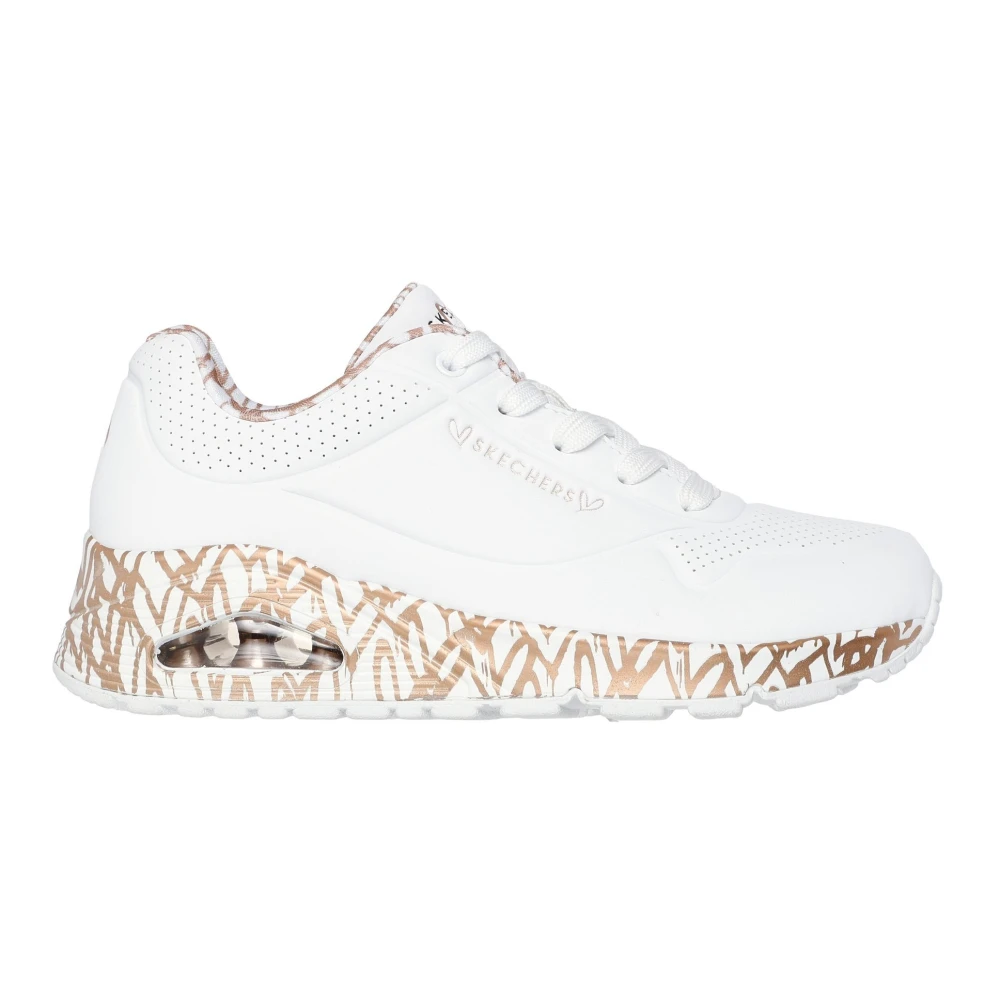 Skechers Loving Love Rose Sneaker Dames Schoenen Wit