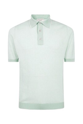 polo-vert-a-manches-courtes