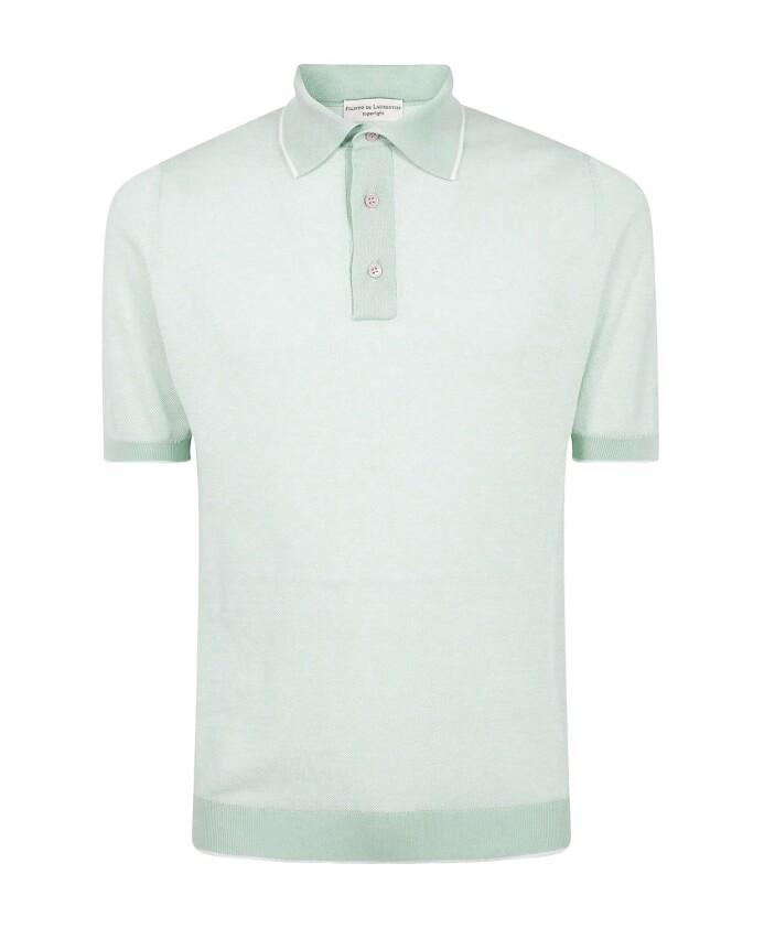 polo-vert-a-manches-courtes