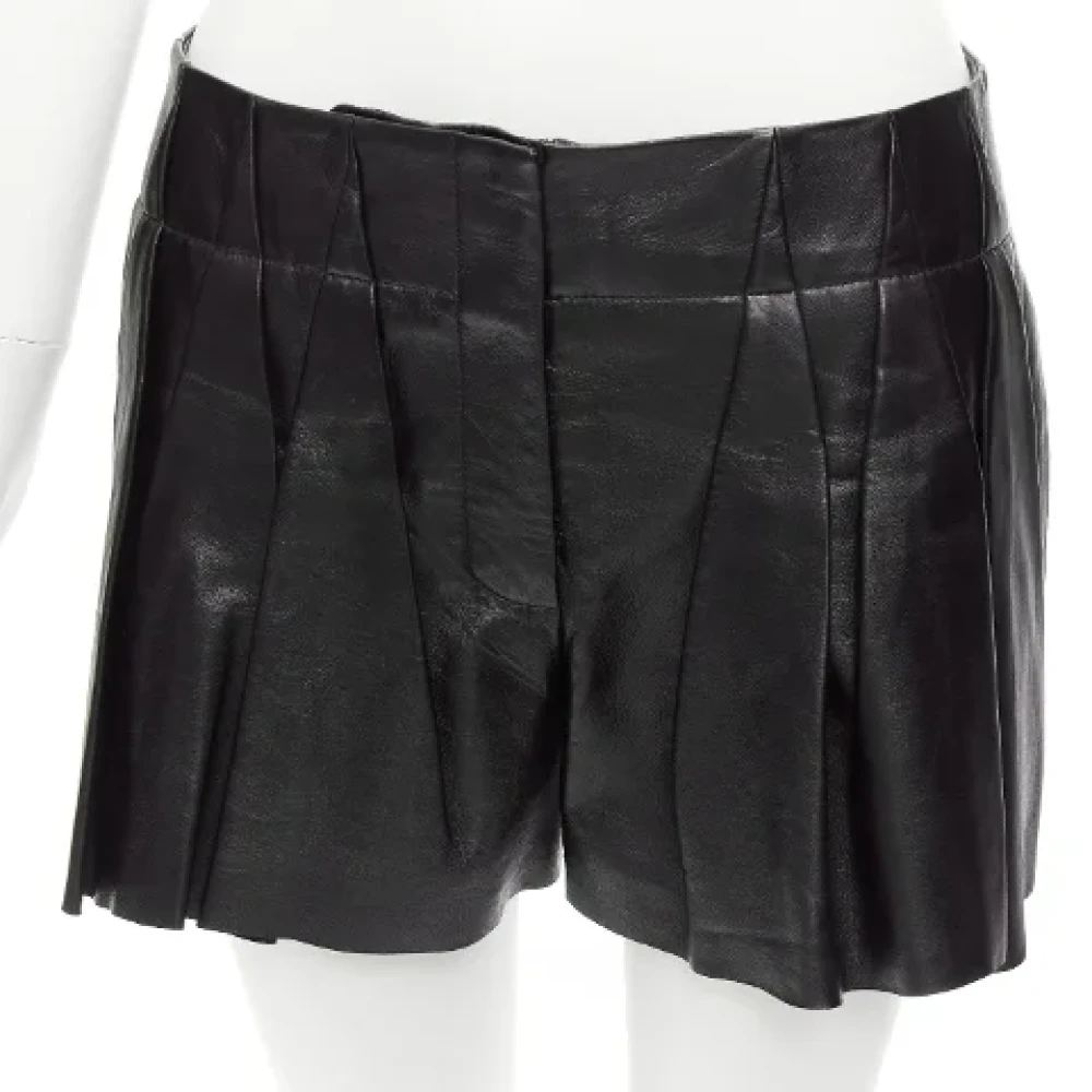 Alexander Wang Pre-owned Leather bottoms Black Dames