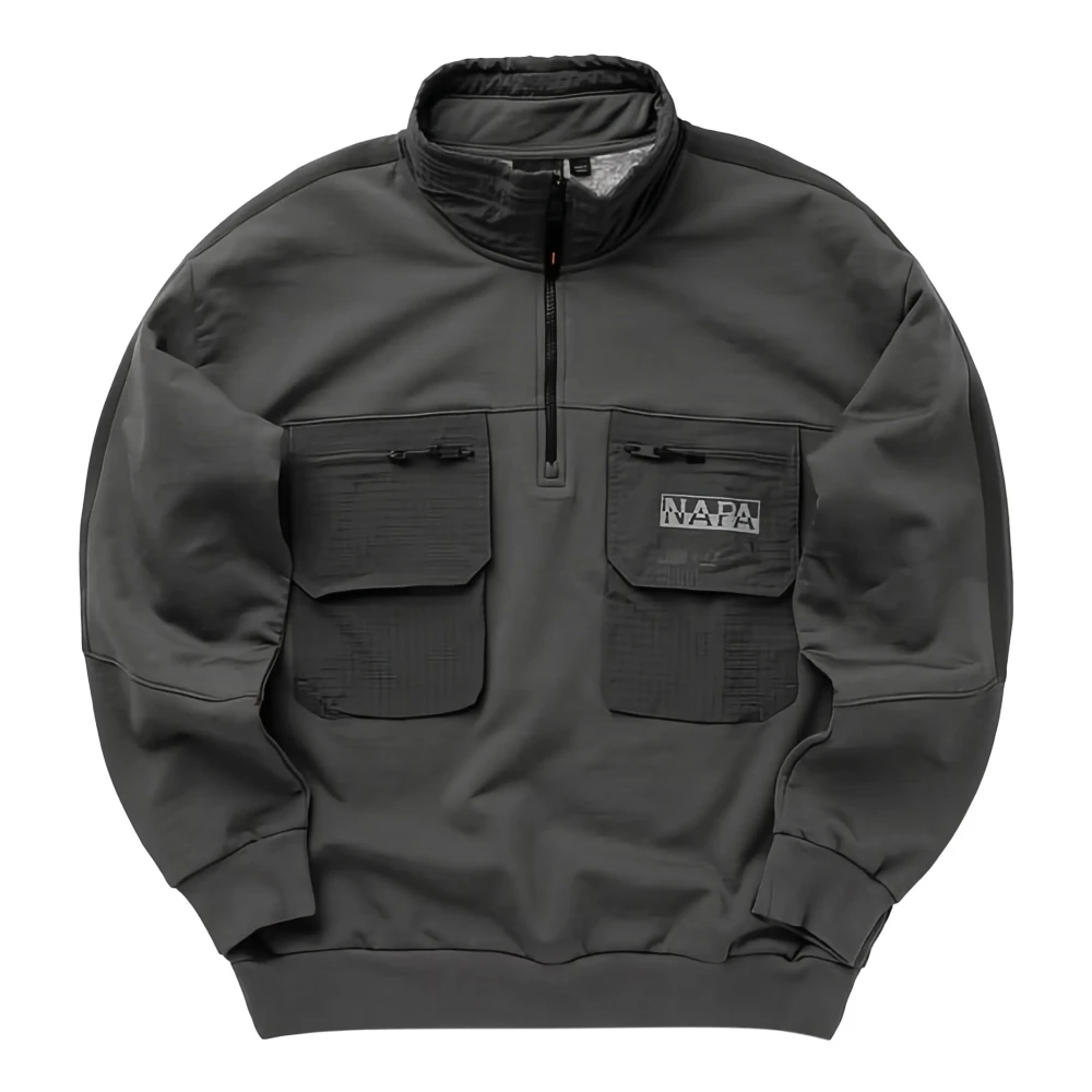 Sweatshirts & Hoodies > Zip-throughs - - Napapijri - Modalova