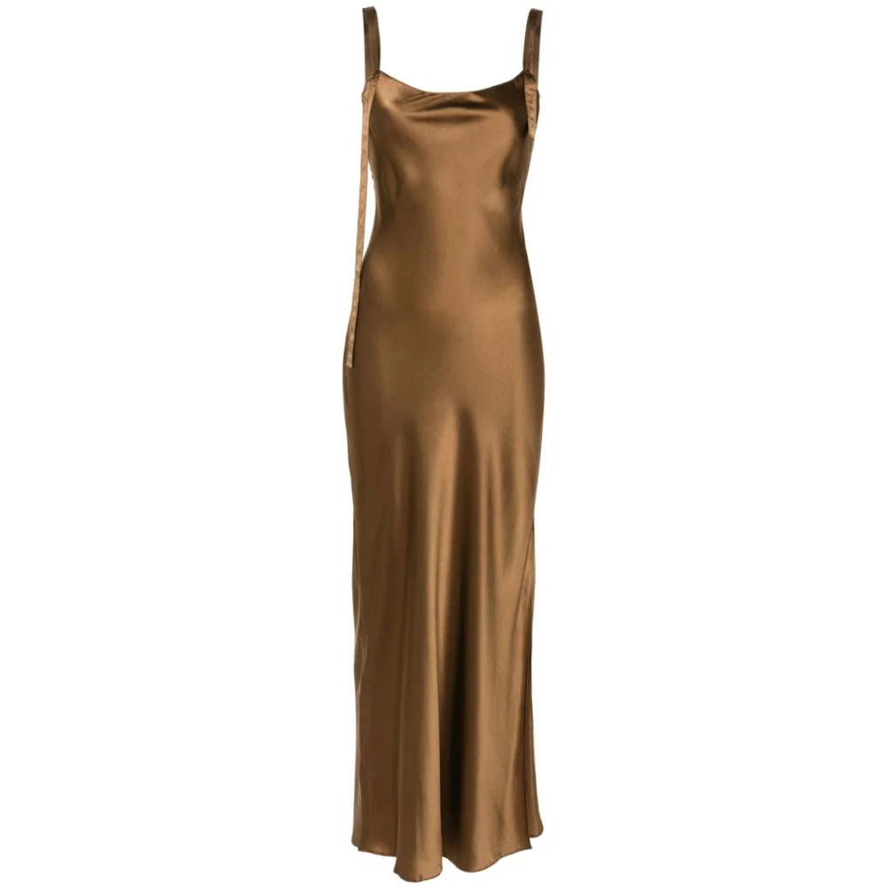 The Garment Olijf String Jurk Green Dames