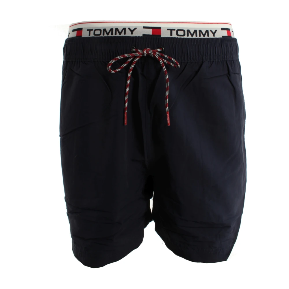 Tommy Hilfiger Men's Blue Slim Fit Zwembroek - Beachwear - S - Swimwear