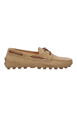 Kamel Mocka Läder Sneakers